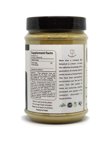 Polvo de Bayberry Bixa Botanical 200g | Suplemento Herbal Vegano