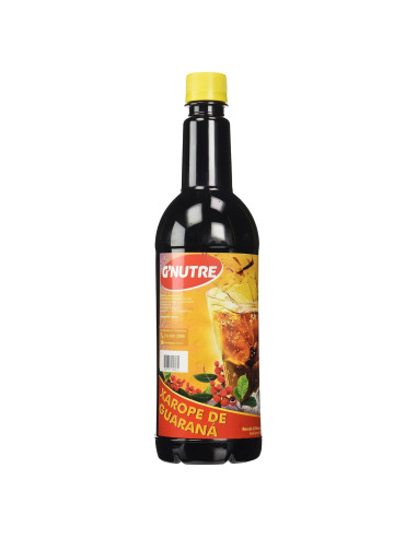 Jarabe de Guaraná G'nutre 900ml - Sin Gluten, Rinde 8L
