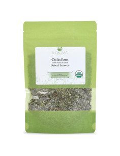 Hojas Secas de Coltsfoot Biokoma 50g Orgánico Certificado USDA
