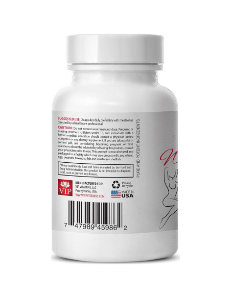 Suplemento Herbal para Mujeres - Frambuesa Roja y Trébol Rojo