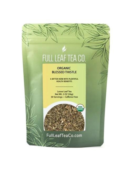 Té Cardo Bendito Orgánico 56.7g - Full Leaf Tea Co.