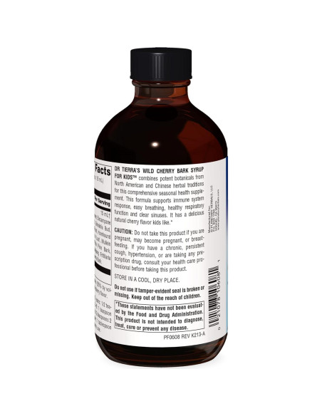 Jarabe de Corteza de Cereza Silvestre Planetary Herbals 226g Niños