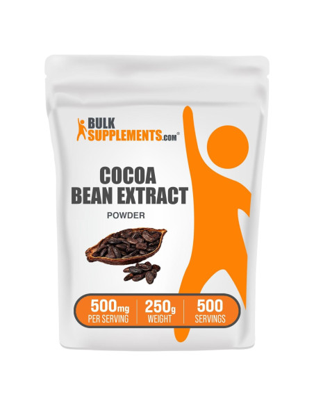 Extracto de Grano de Cacao en Polvo BulkSupplements 250g