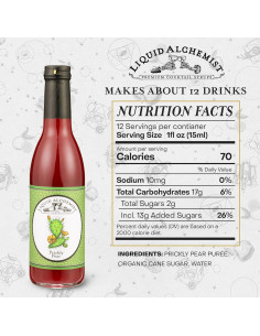 Jarabe de Pera Espinosa Liquid Alchemist 354 ml - Vegano y No-OGM 2