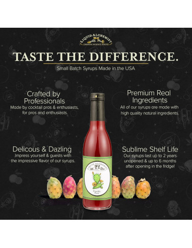 Jarabe de Pera Espinosa Liquid Alchemist 354 ml - Vegano y No-OGM