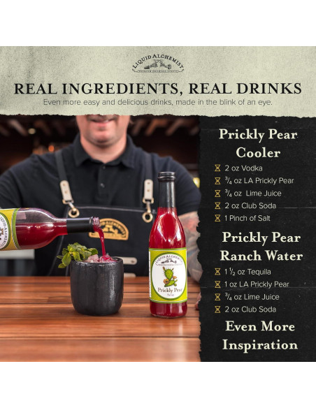 Jarabe de Pera Espinosa Liquid Alchemist 354 ml - Vegano y No-OGM