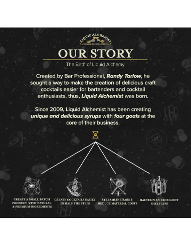Jarabe de Pera Espinosa Liquid Alchemist 354 ml - Vegano y No-OGM