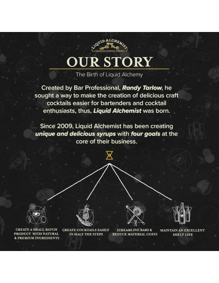 Jarabe de Pera Espinosa Liquid Alchemist 354 ml - Vegano y No-OGM