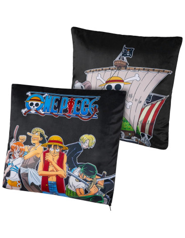 Set de 2 Fundas de Cojín One Piece 50x30cm y 35x35cm