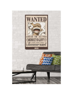 Póster de Pared One Piece Monkey D Luffy 86.4x56.8 cm 2