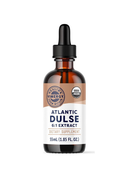 Vimergy Dulse Atlántico Líquido Orgánico 55 mL - Antioxidante Vegano
