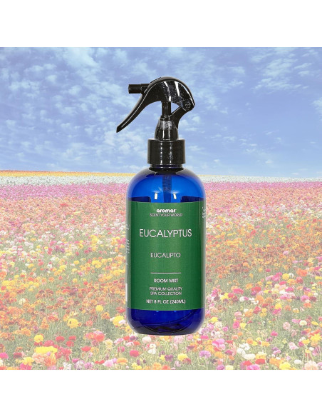 Spray Ambientador Natural Aromar Eucalipto 240 ml para Habitaciones