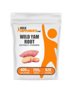 Extracto de Ñame Silvestre en Polvo BulkSupplements 250g