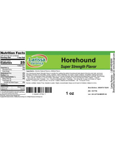 Sabor Super Fuerte de Horehound Larissa Veronica 28.35 g 2