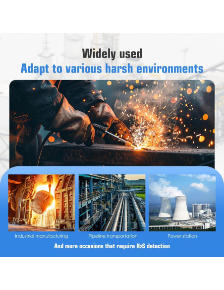 Detector de Gas H2S Genérico Portátil Clip On Impermeable Detector de Gas H2S Genérico Portátil Clip On Impermeable