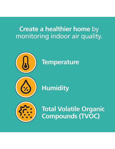 Detector de Humo Inteligente Kidde P4010ACSAQ-WF con Monitor de Aire