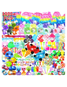 Paquete de 1000 Juguetes Antiestrés WEBROD para Niños