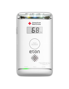 Detector de Monóxido de Carbono Eton ARCBBCO30W con Pantalla LCD
