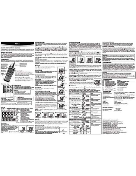 Monitor de CO2 Rotronic CP11 - Calidad del Aire Interior