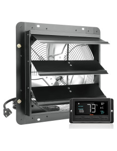 Ventilador de Escape VEVOR 14'' con Controlador de Temperatura