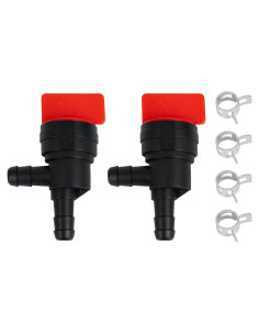 Válvula de Cierre de Combustible CLSR2U 90 Grados 1/4" - 2 Paquetes