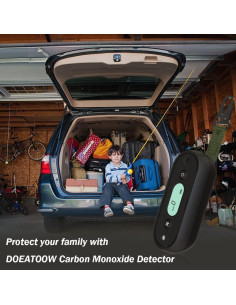 Detector de Monóxido de Carbono Portátil Wilokoint SA103 IP67 2