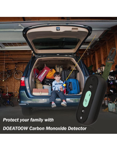 Detector de Monóxido de Carbono Portátil Wilokoint SA103 IP67