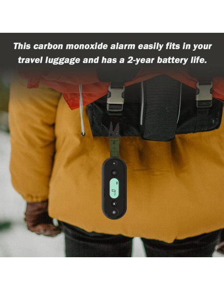 Detector de Monóxido de Carbono Portátil Wilokoint SA103 IP67 Detector de Monóxido de Carbono Portátil Wilokoint SA103 IP67