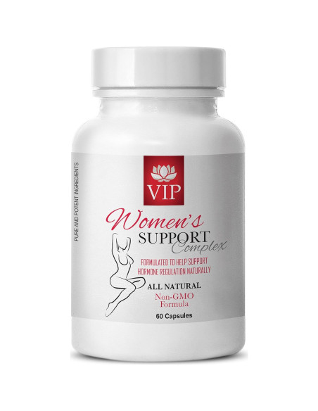 Suplemento Herbal para Mujeres - Frambuesa Roja y Trébol Rojo