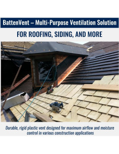 Bocina de Batten Vent DCI 180 Piezas para Ventilación Techo 2