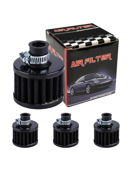 Filtro de Aire 12mm zDwfDc - 4 Piezas para Automóvil y Motocicleta Filtro de Aire 12mm zDwfDc - 4 Piezas para Automóvil y Motocicleta