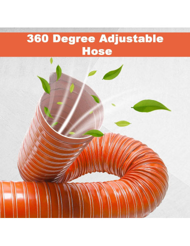 Manguera de Aire Automotriz NOWBALL 3.5" x 1m Silicona