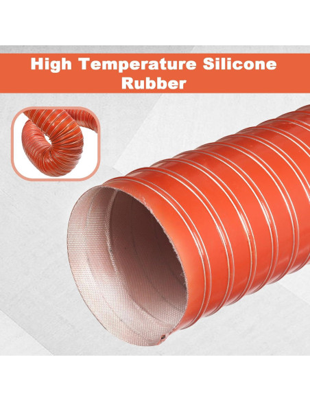 Manguera de Aire Automotriz NOWBALL 3.5" x 1m Silicona