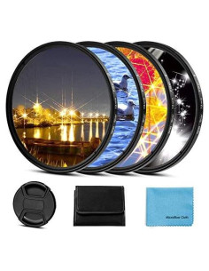 Kit de Filtros Estrella 58mm Sedremm - 4, 6, 8, 12 Puntos