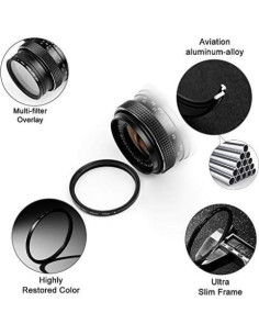 Kit de Filtros Estrella 58mm Sedremm - 4, 6, 8, 12 Puntos 2