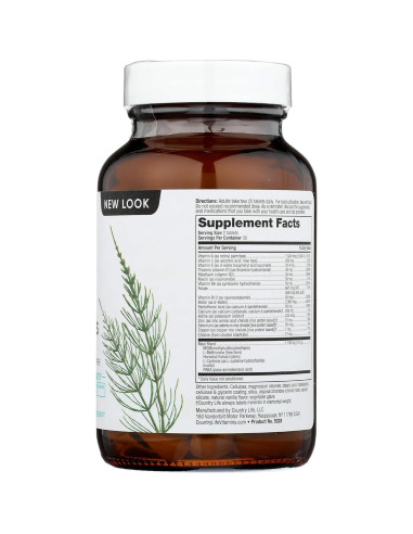 Suplemento Maxi-Hair Country Life 2000mcg Biotina 60 Tabletas