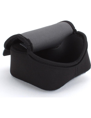 Funda Compacta para Cámara USA GEAR Neopreno Negro 11.43x10.8cm