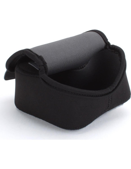 Funda Compacta para Cámara USA GEAR Neopreno Negro 11.43x10.8cm
