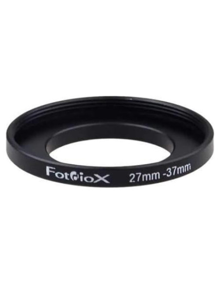 Anillo de paso Fotodiox 27mm a 37mm para filtros Anillo de paso Fotodiox 27mm a 37mm para filtros