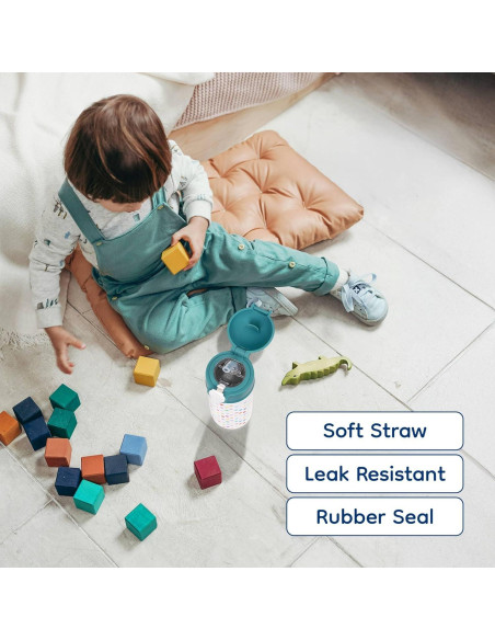 Botella de Agua para Niños 3dRose Verde 355ml Doble Pared Botella de Agua para Niños 3dRose Verde 355ml Doble Pared