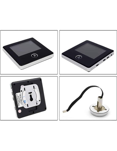 Visor de Puerta Digital 3" Digitsea con Batería 1200mAh