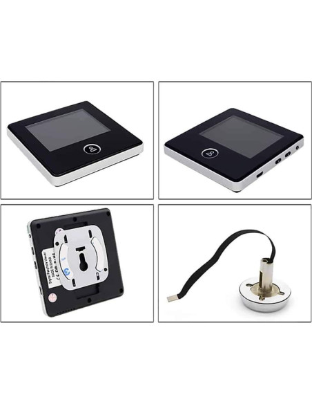 Visor de Puerta Digital 3" Digitsea con Batería 1200mAh