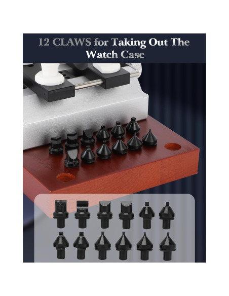 Abridor de Caja de Reloj Semme 5700 con 6 Accesorios