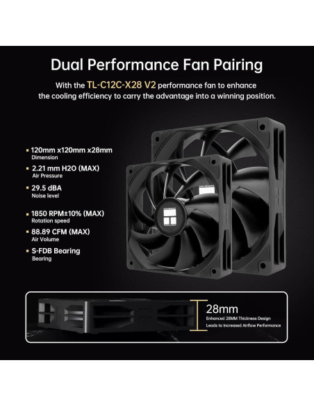 Cooler de CPU Thermalright Peerless Assassin 120 Digital 1850RPM Cooler de CPU Thermalright Peerless Assassin 120 Digital 1850RPM