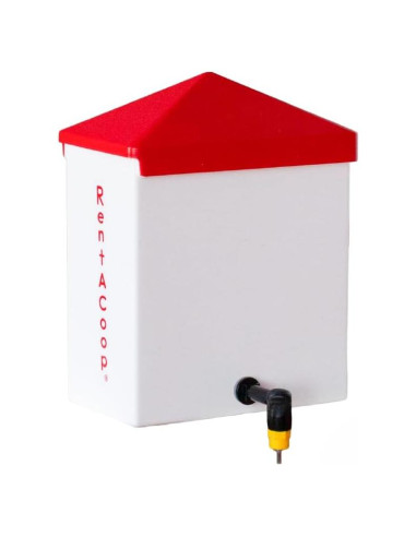 Bebedero Automático RentACoop 2L con 2 Picos para Aves