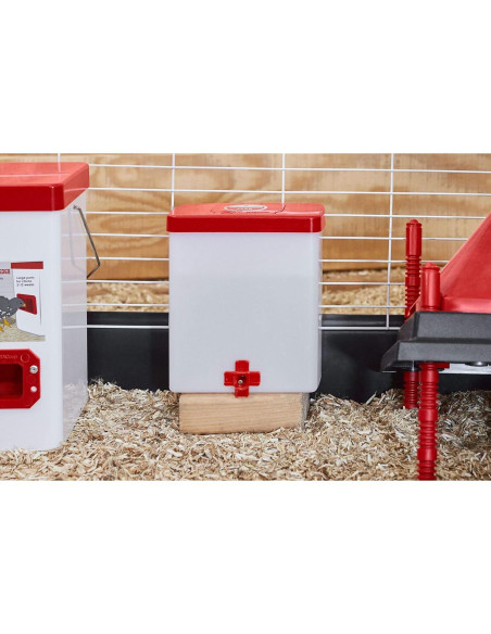 Bebedero Automático RentACoop 2L con 2 Picos para Aves