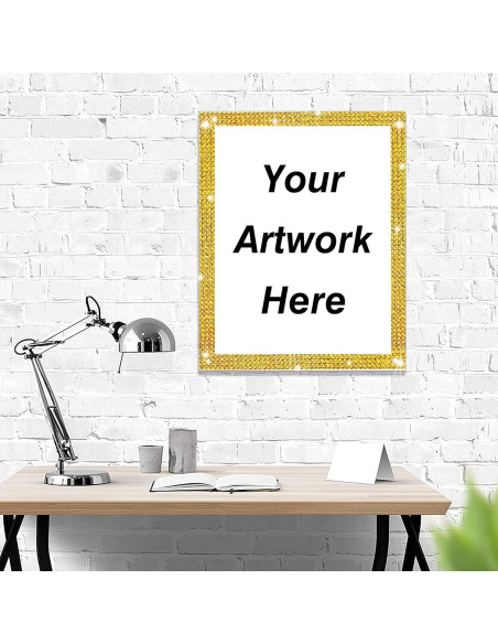 Cinta de Rhinestone Autoadhesiva JODEILIY 4 Yardas 2 mm Dorado Cinta de Rhinestone Autoadhesiva JODEILIY 4 Yardas 2 mm Dorado