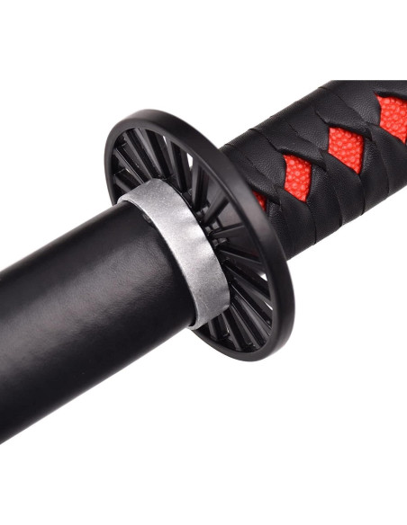 Espada samurái Nichirin Tanjiro 104 cm acero inoxidable cosplay