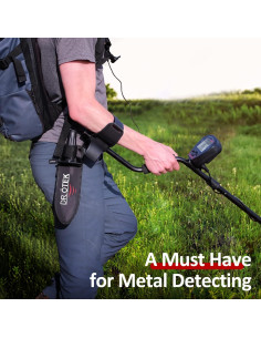 Pala Detector de Metales DR.TEK Doble Serrada 34cm 2