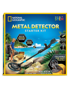 Detector de Metales para Niños National Geographic 7.4" Impermeable